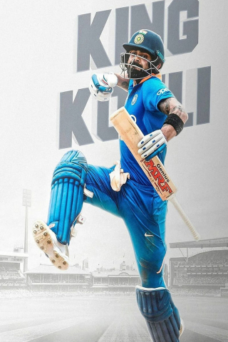 King Virat Kohli 18 mobile wallpaper