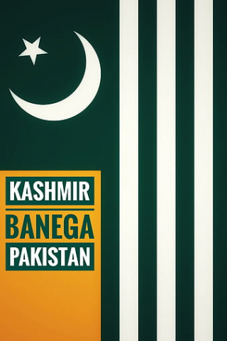 Kashmiri Flag mobile wallpaper