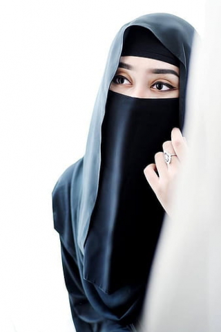 Muslim Niqab mobile wallpaper
