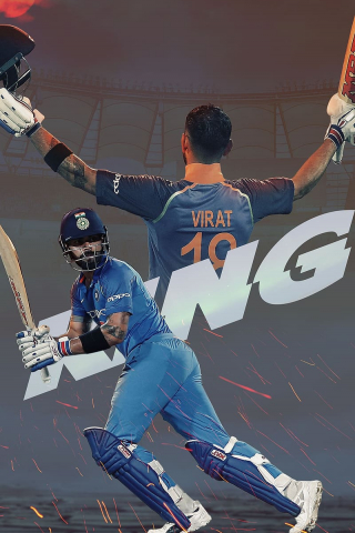 Virat Kohli 18 mobile wallpaper