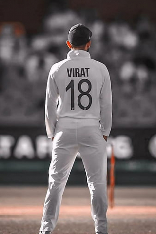 Virat Kohli 18 mobile wallpaper