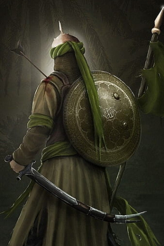 Muslim Warrior mobile wallpaper