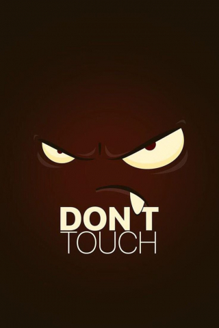 Don`t Touch mobile wallpaper