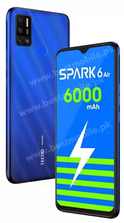 Tecno Spark 6 Air Price in Pakistan and photos