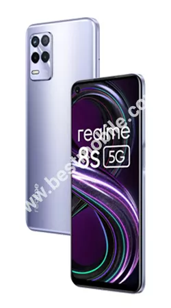 Realme 8s 5G mobile phone photos