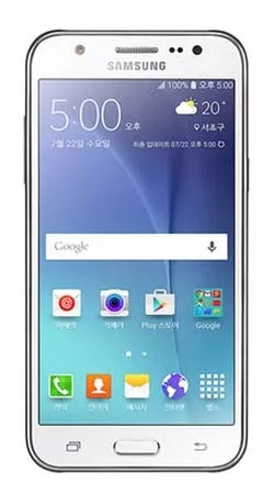 Samsung Galaxy J5 mobile phone photos