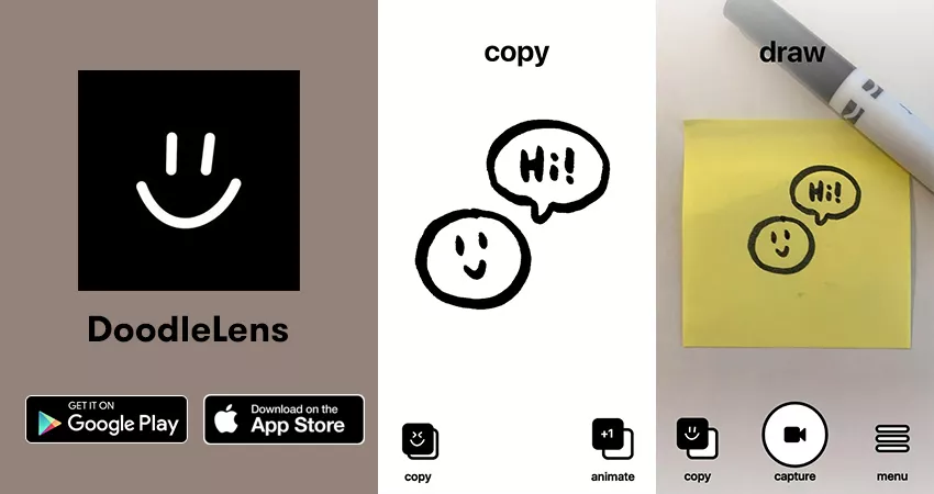 DoodleLens: Great App that brings your silly drawings to life