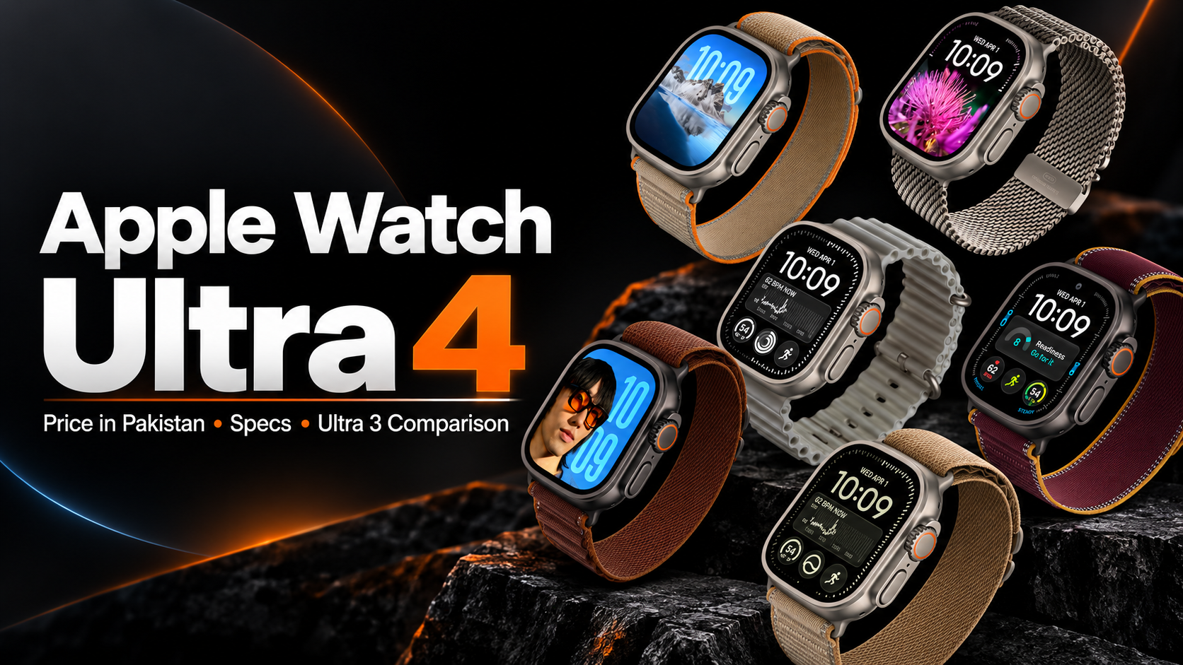Apple Watch Ultra 4 Price in Pakistan, Specs & Ultra 3 Comparison