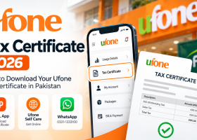 How to Download Ufone Tax Certificate 2026 in Pakistan