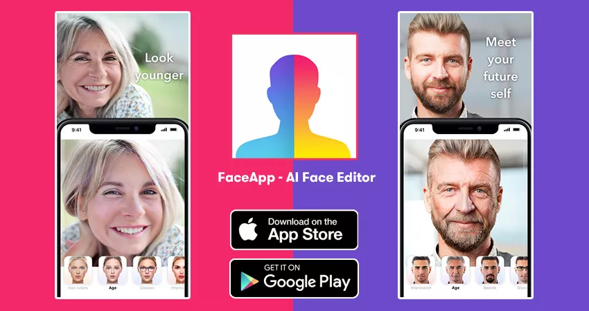 FaceApp - Artificial Intelligence Face Editor