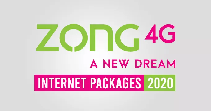 Zong Internet Packages 2020 - 4G internet Packages Price Update