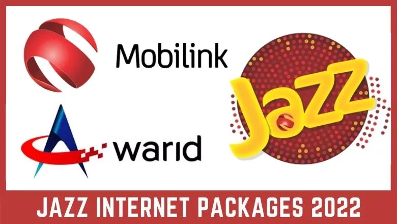 Jazz 3G and 4G Internet packages 2022 - Daily, Weekly & Monthly Packages