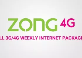 Zong All 3G/4G Weekly Internet Packages