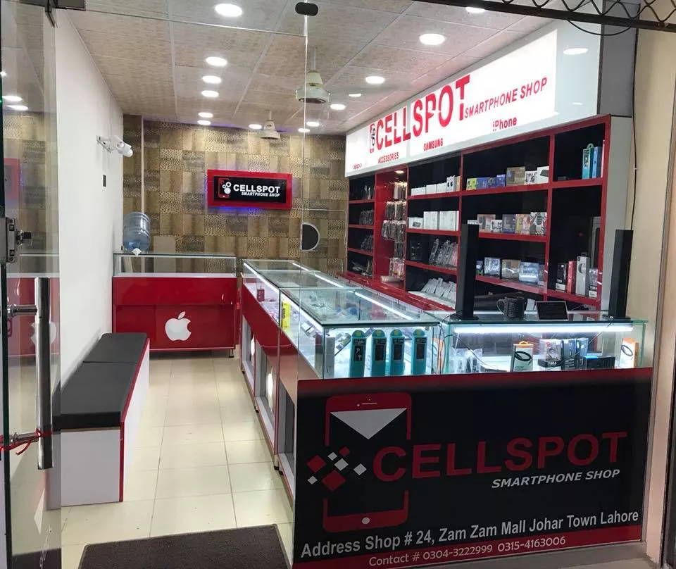 Cell Spot shop cover