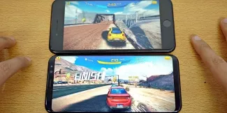 Detail Gaming Graphics Comparison between Samsung Galaxy S8 Plus and iPhone 7 Plus - Video Cover