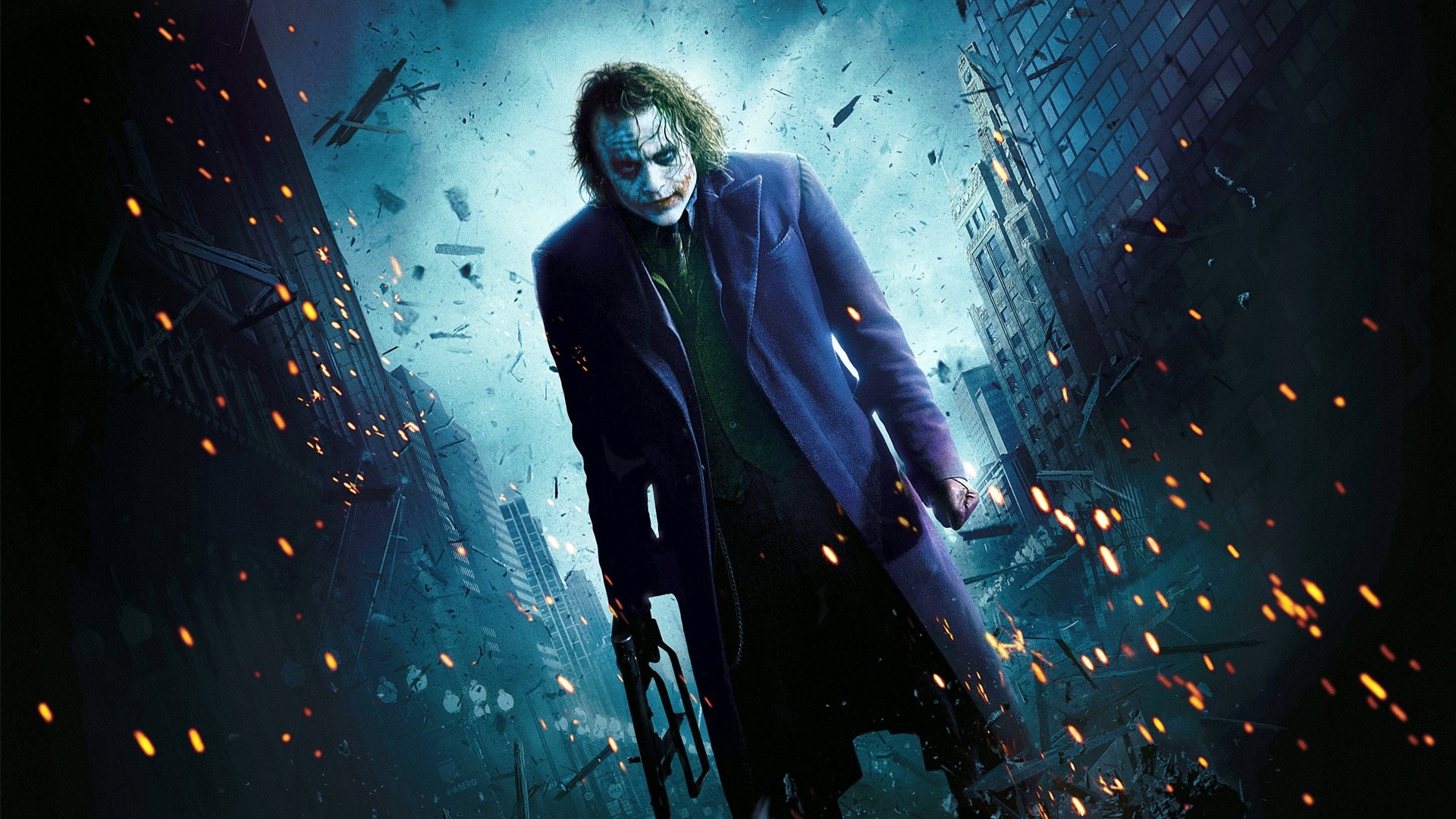 Heath Ledger - Joker - Download Mobile Phone full HD wallpaper