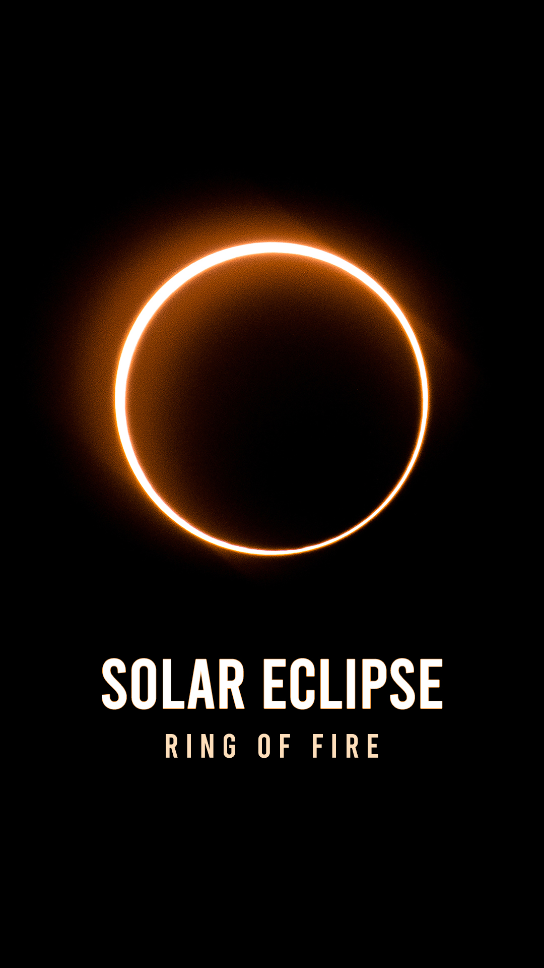 Solar Eclipse - Ring of Fire - Download Mobile Phone full HD wallpaper